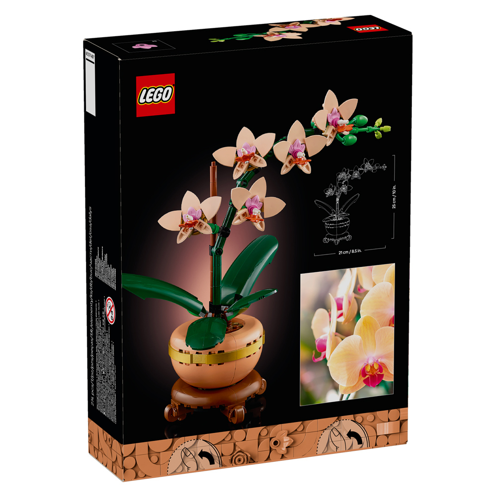 LEGO Botanicals Mini Orchid Faux Plant Set 10343